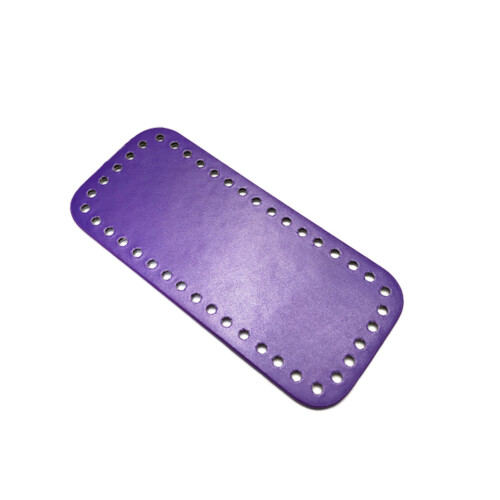Lila PU Bottom Pad Mit Lüftungslöchern Für DIY Bag 2