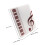 A4 PP Rosso Scuro Organizer Fogli Versatile 2
