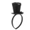 Fascia Nera Con Fiocco Paillettes Per Party E Cosplay 4