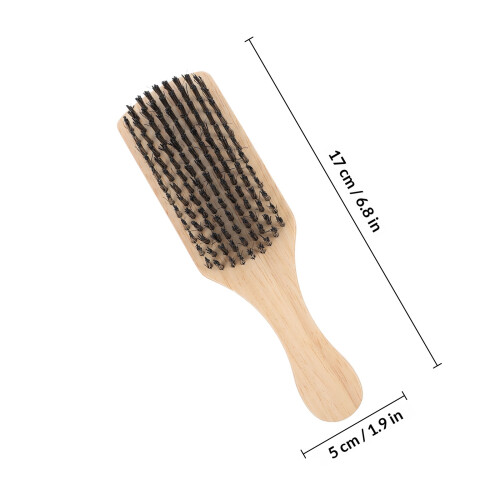 Spazzola Barba Uomo Setole Boar Shampoo Cura 1