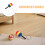 2Pz Set Martello Gioco Bambini Morbido Spugna Per Divertimento 6