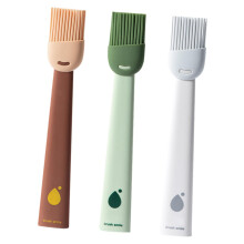 3pcs Silicone Basting Brush Set Heat Resistant Food Grade Nonstick for BBQ Grilling and Pastry Baking