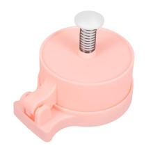 Pink Burger Press Patty Maker NonStick Reusable with Paper Liners for BBQ and Meal Prep