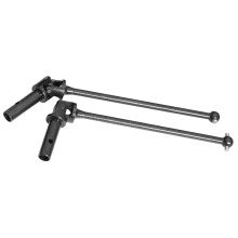 2 Pieces 1/7 RC Car Drive Shaft Set, Heavy Duty Steel Universal Joint Driveshaft Upgrade 5.63 Inch Replacement