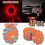 (1Pcs) Roadside Emergency LED Flashing Warning Flare Light Kit with Beacon Discs 2