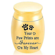 (40 * 30 mm gold) Best Seller Pet Urn Collection Memorial Pet Urn