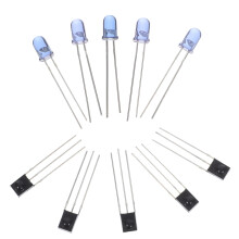5Set Infrarot Empfängerdistanz 20M, 38Khz Ir Sender, Mehrfarbig