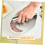 Nonstick Burger Press with Ergonomic Handle for Uniform Patties, Quick Meal Prep, Home Kitchen Use 4