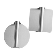 2pcs Stainless Steel Burger Press Set for Uniform Patties BBQ Cooking Easy Clean Durable Build