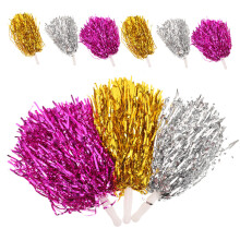9Stk Langlebige Pet Pom Poms Cheerleader Mehrfarbig Für Sport Events