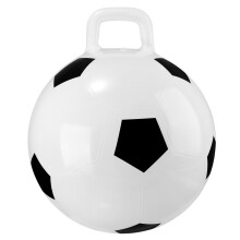 1Stk Inflatable Fußball Hüpfball Weiß Aus PVC Für Kinder Spaß