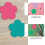 108Stk Robuste Karton Blumenformen Für DIY Schul- Und Klassenzimmer 5
