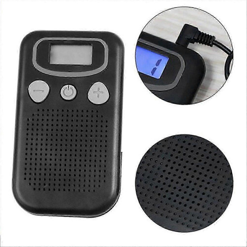 Voice Amplifier for Elderly Pocket Sound Enhancer with Large LCD 2