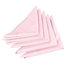5PCS Cotton Piano Cleaning Cloth Pink for Guitar