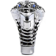 Gear Shift Knob,universal Snake Shape Shift Knob Shifter Gear Stick Shift Lever Head with Led Lights