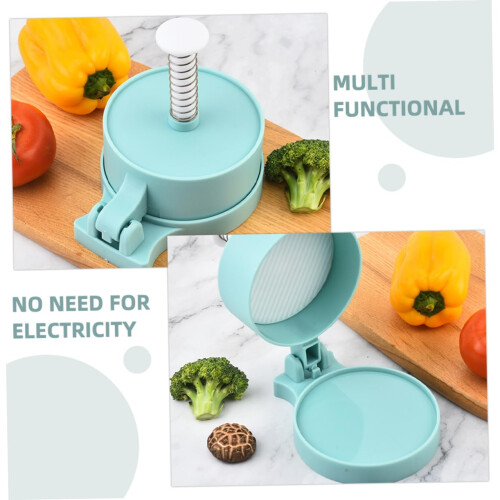 Reusable Burger Press with Ergonomic Handle for Uniform Patties and Easy Clean Smash Burger Making 2
