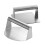 2pcs Stainless Steel Burger Press Set for Grill and Griddle, Nonstick Easy Release, Adjustable Thickness 1