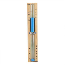 15 Minuten Timer Sauna Zandloper Muur Roterende Zandloper Aftelklok 15 Minuten (Blauw)