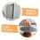 2pcs Stainless Steel Burger Press Set for Grill and Griddle, Nonstick Easy Release, Adjustable Thickness 2