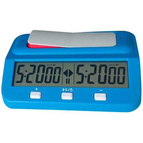 Chess Basic Digital Chess Clock and Game Timer, Accurate Digital Portable Clock, Digital Watch Timer ()