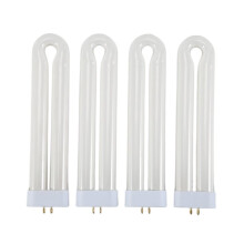 Ampoule de Rechange Anti-Insectes pour Lampe Anti-Insectes de 15 W, Ampoule en Forme de U FUL 15 W-BL de 7,5 Pouces pour 15 W, Lot de 4