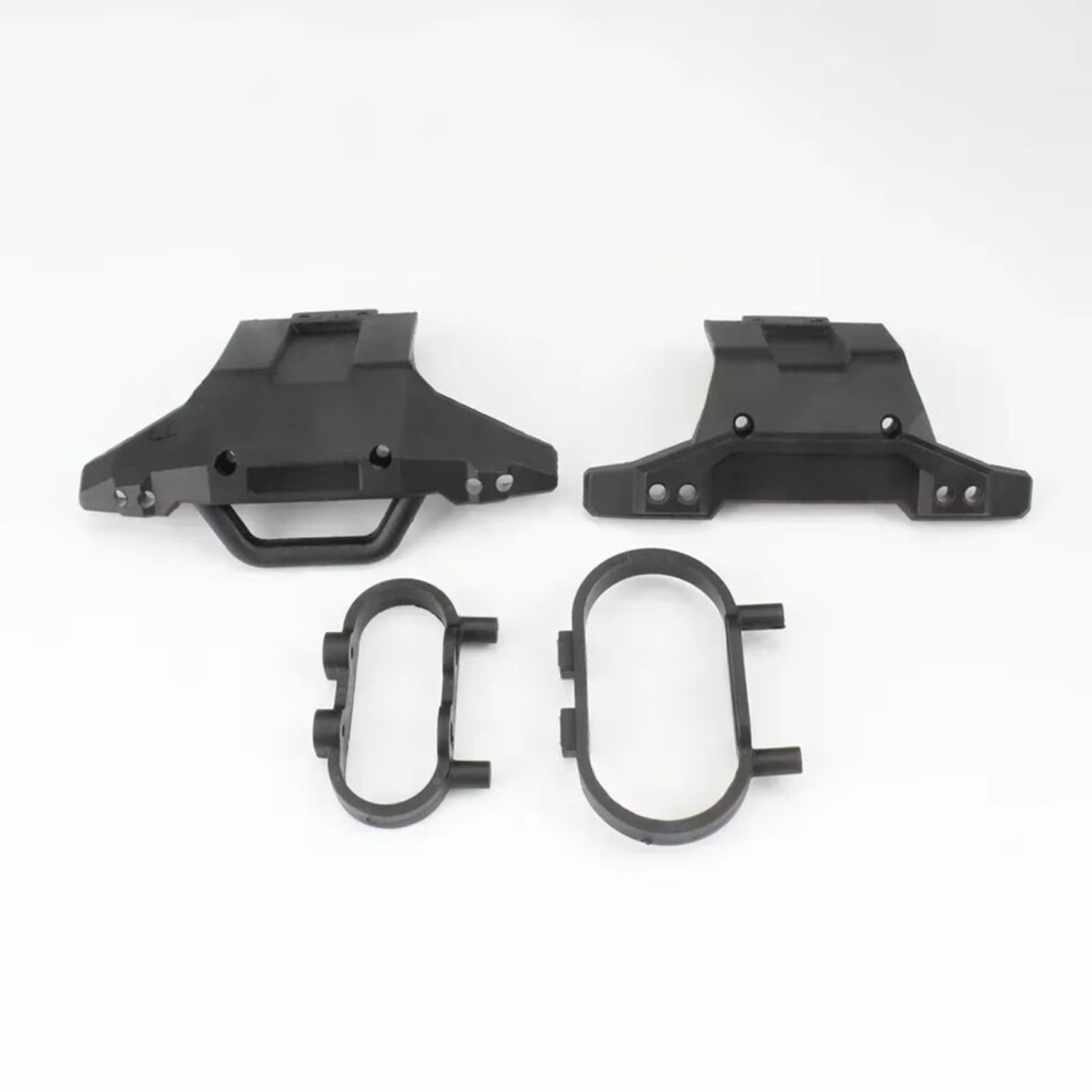 Bumper Upgrade Parts 1/14 Front And Rear Assembly Lightweight Durable Replacement For Wltoys 144002 Rc Car 9771547656302