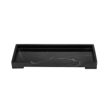 Vanity Tray Black Bathroom Vanity Countertops Toilet Tank Storage Tray, New Home Marble Stone Vanity Tray, Organizer Tray for