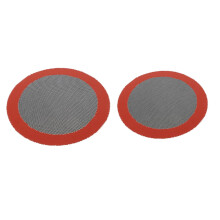 2PCS Silicone Air Fryer Liners Non Stick Reusable Mats Heat Resistant Easy Clean Baking Accessories