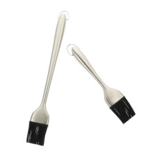 Silicone Basting Brush Set 2Pcs Heat Resistant Bristles Easy to Clean Kitchen Oil Brush for BBQ Pastry