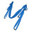 Aerial Yoga Swing Set Adjustable Dark Blue 9