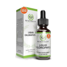 Benevolent Chlorophyll Liquid Drops Organic Chlorophyll Drops for Detox