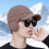 （1 Pack）Windproof Knitted Ear Cover Cap For Hiking-Khaki 2 5