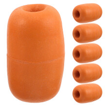 6Pz Segnalatori Pesca PVC Arancione Resistenti Per Dock E