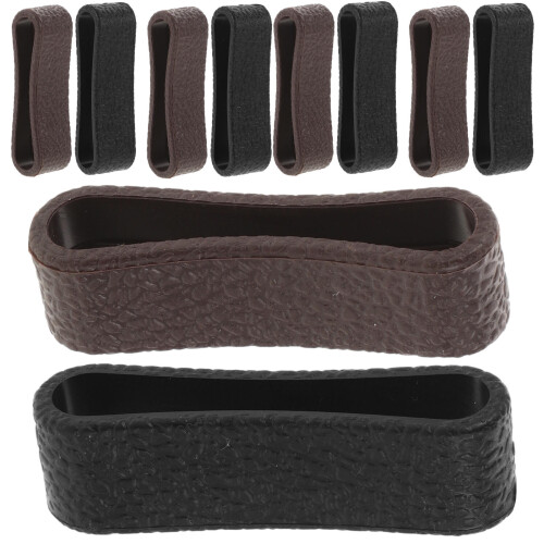 20Pz Fermacintura PU , Anelli Cinturino Resistenti