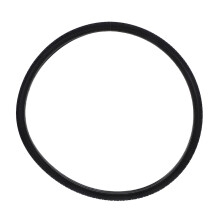 Ruota Sedia Gomma PU Nera Resistente Per Uso