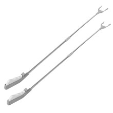 2Pz Pinza Litter Grabber Pieghevole Con Impugnatura