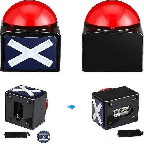 Game Answer Buzzer Alarm Button with Sound Light Trivia Quiz Got Talent Buzzer 1