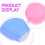 3Pz Scrubber Corpo Silicone Morbido Doppio Per E Viaggio 4