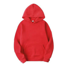 (S,Red)Women Hoodies Cotton Sweatshirt