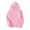 (M,Pink)Women Hoodies Cotton Sweatshirt 1