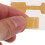 500Pz Etichette Vuote Kraft Beige Per Gioielli Bracciali Anelli 6
