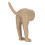3PCS Dog Pooping Butt Toothpaste Topper Brown 2