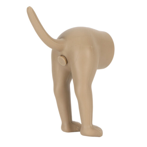 3PCS Dog Pooping Butt Toothpaste Topper Brown 1