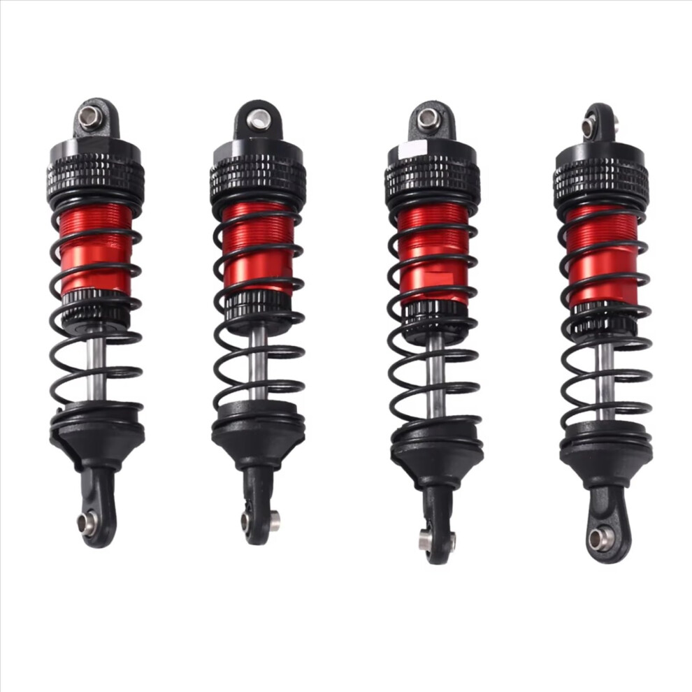4Pcs Metal Rc Car Shock Absorbers For Wltoys 144001 124016, Durable Heavy Duty Suspension Upgrade 9092120281514