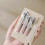 (A) Gradient Stainless Steel Nail Clippers Ergonomic Handle for Precise Easy Trimming New Arrival S06 2