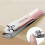(C) Gradient Stainless Steel Nail Clippers Ergonomic Handle for Precise Easy Trimming New Arrival S06 2