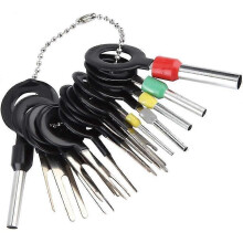 18 Pieces Auto Terminals Removal Key Tool, Terminal Removal Tool Connector Pin Extractor Kit - DD0
