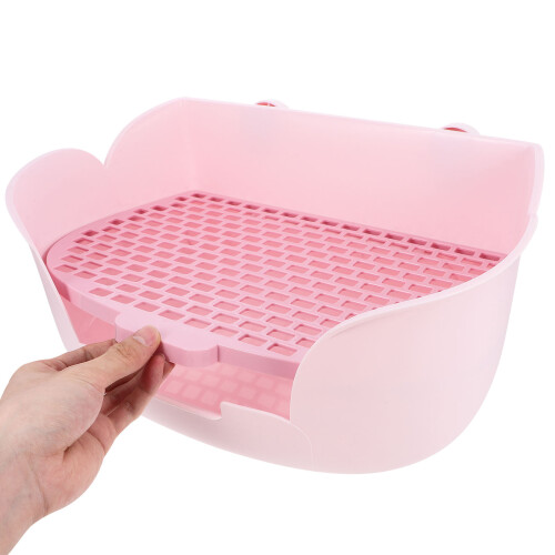 Praktische ABS Katzenstreu Mit Großem , Pink 2