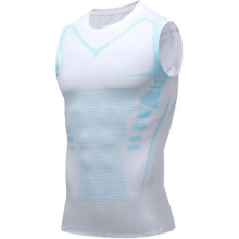 (Small,White)Ionic Shaping Vest, Version Ionic Shaping Sleeveless Shirt, 2024 New Shapewear Vest