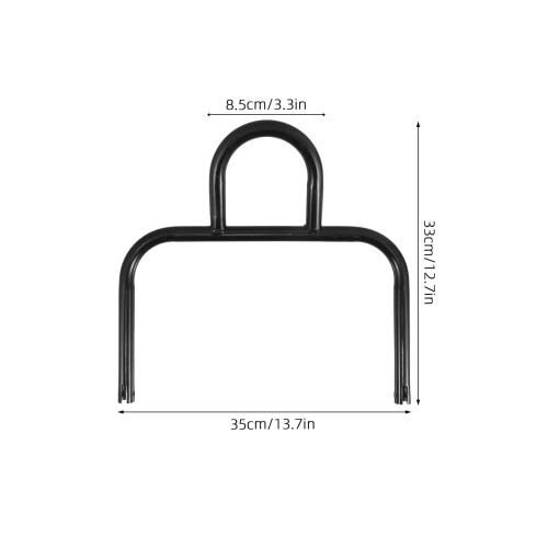 Fußpedal Für Mülltonne Aus Stabilem Eisen, 120L 1